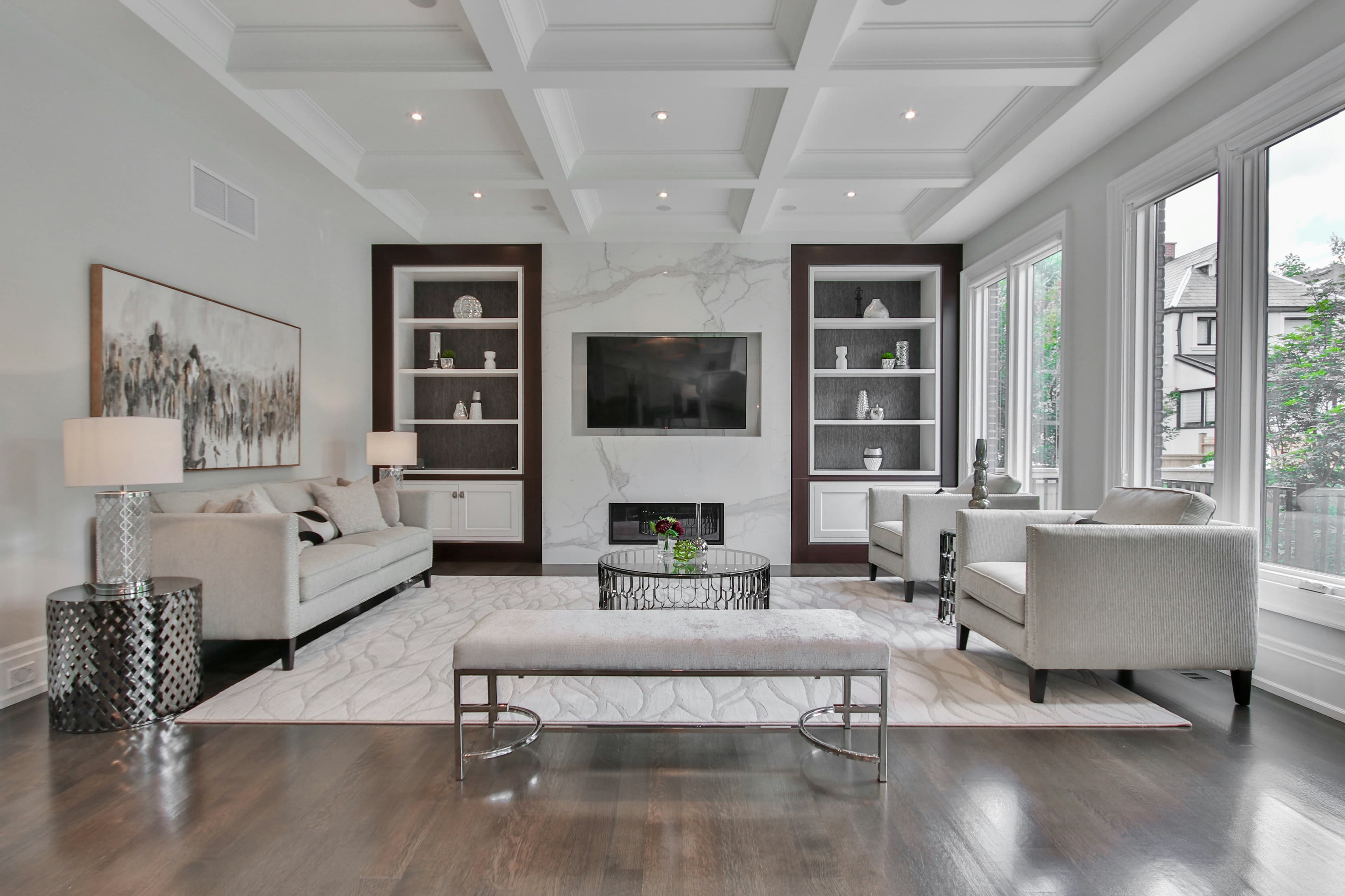 Beautifully cleaned home interior